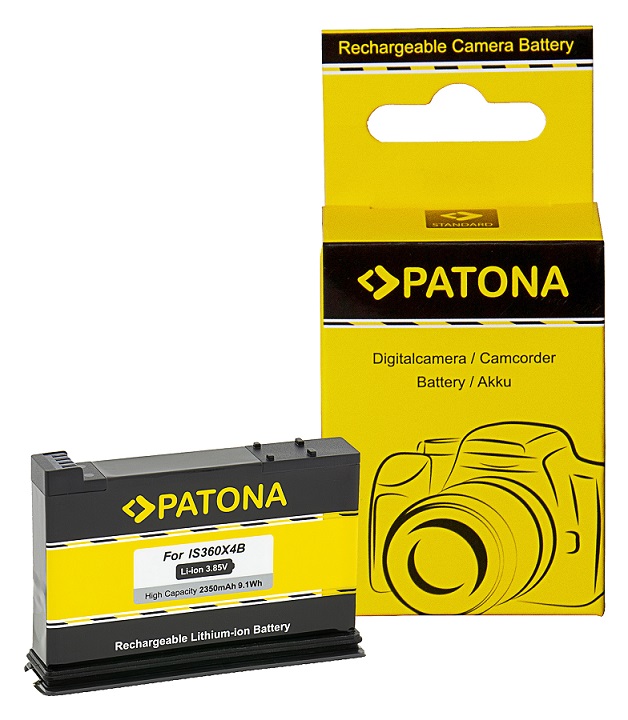 PATONA BATTERIA RICARICABILE PER INSTA 360 ONE X4 CINSBBMA