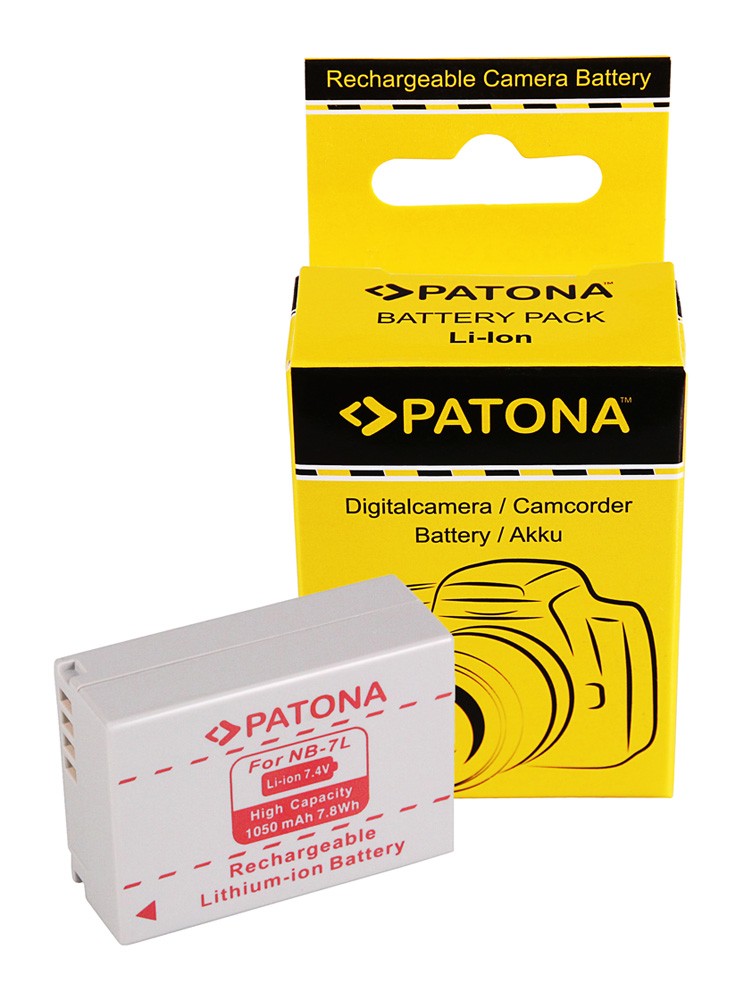 PATONA BATTERY CANON POWERSHOT G10 G 10 G10 CANON NB7L NB7L