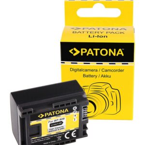 PATONA BATTERY CANON BP819 BP827 BP808 BP809 HF100 HG20 WIRELESS