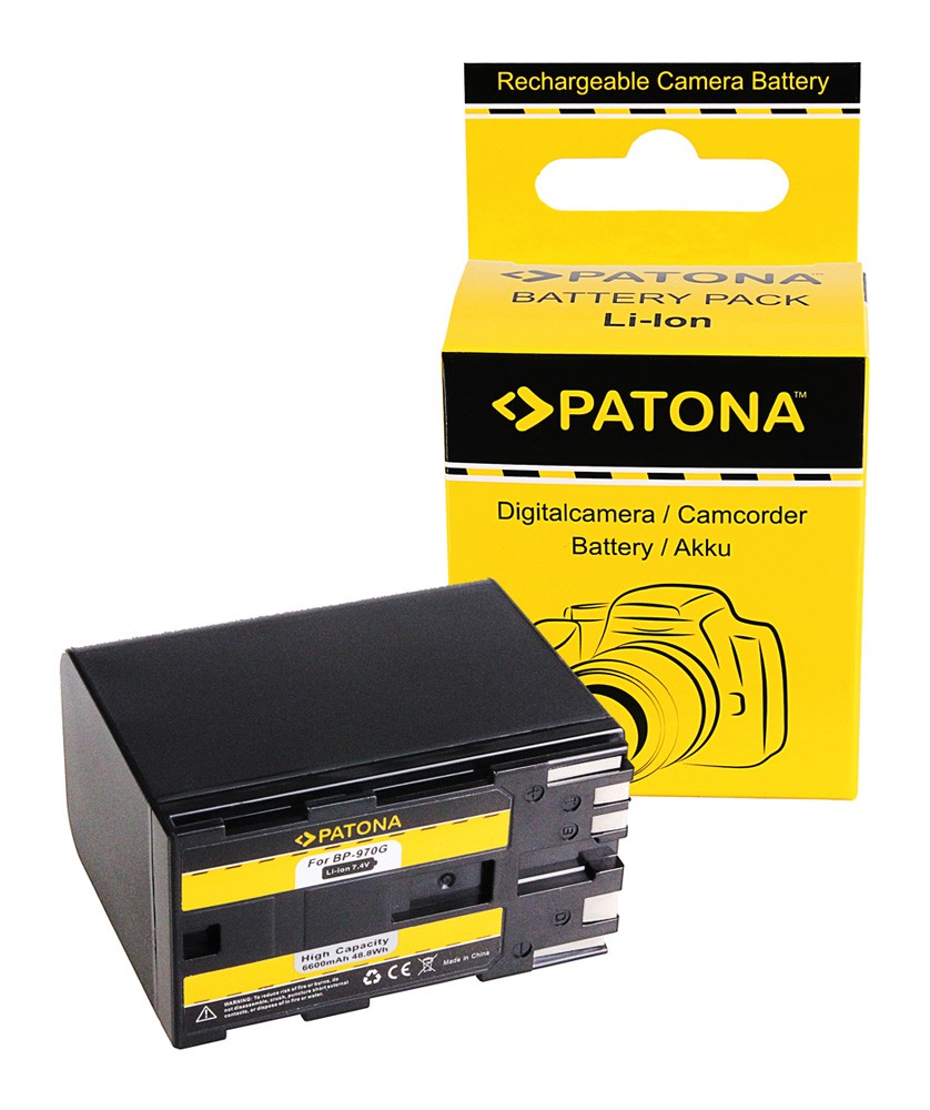 PATONA BATTERY CANON BP925 BP955 BP970G BP975 EOS C300 EOS C300 PL