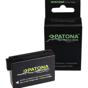 PATONA BATTERY PREMIUM CANON LPE8 EOS 550D EOS 600D EOS 650D EOS 700D