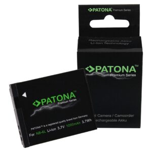 PATONA BATTERY PREMIUM CANON NB6L NB6L POWERSHOT SX240 SX500 S120