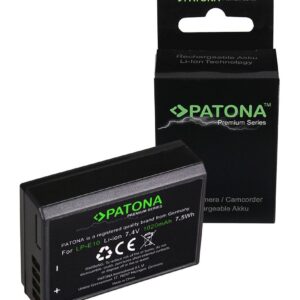 PATONA BATTERY PREMIUM CANON LPE10 LPE10 EOS1100D EOS 1100D 1200D