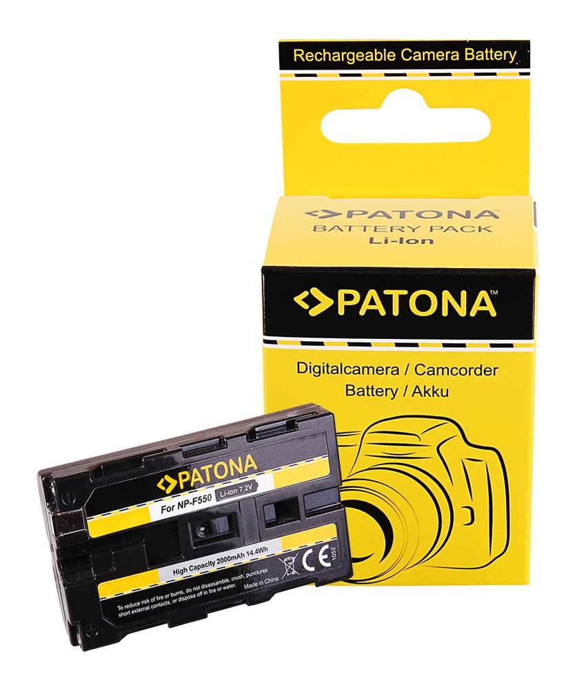 PATONA BATTERIA PER SONY NPF550 2000MAH 144WH NPF550