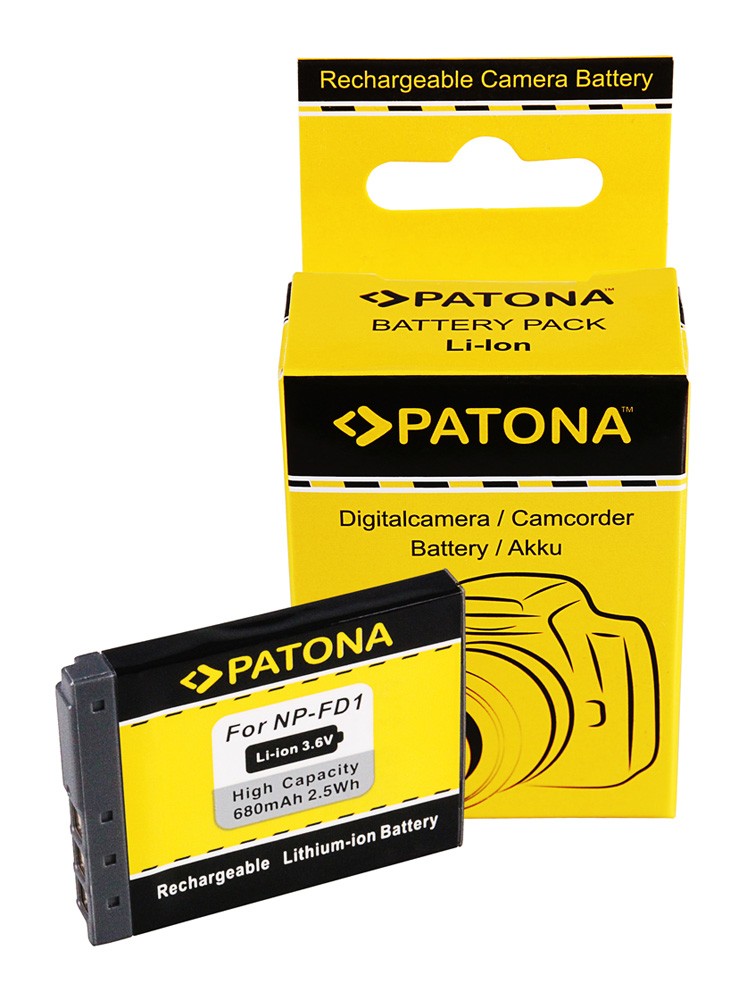 PATONA BATTERY SONY DSCT200 DSCT70 DSCT2 NPBD1 NPBD1 NPFD1
