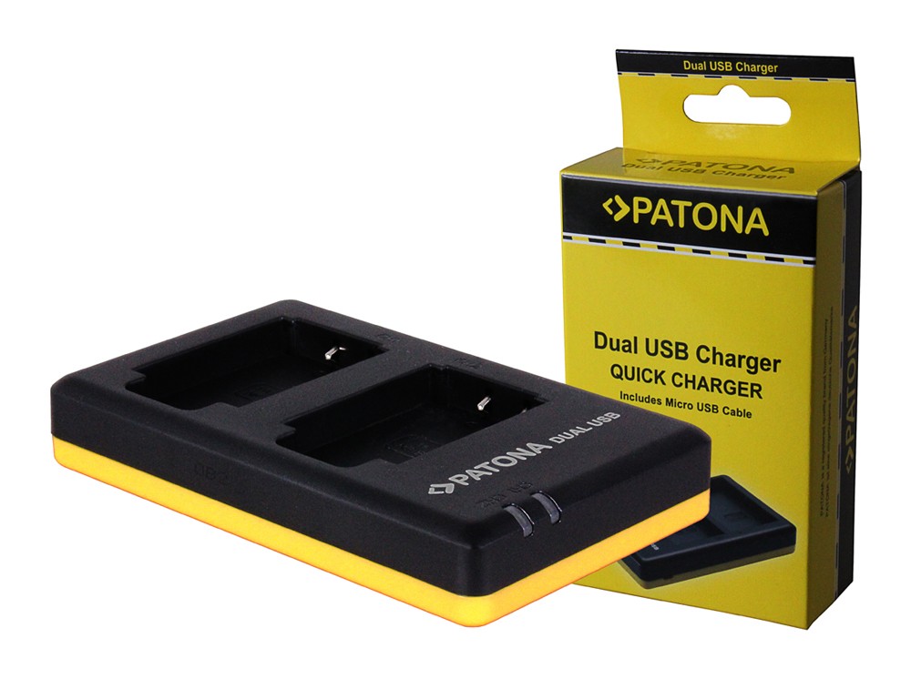 PATONA DUAL QUICKCHARGER F.SONY NPBX1 NPBX1 INCL. MICROUSB CABLE