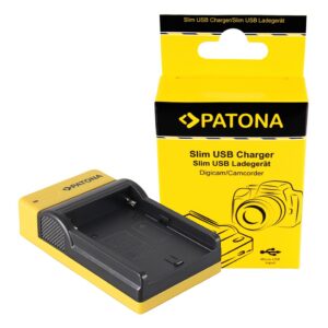 PATONA SLIM MICROUSB CHARGER SONY NPF970 NPF960 NPF950 NPF