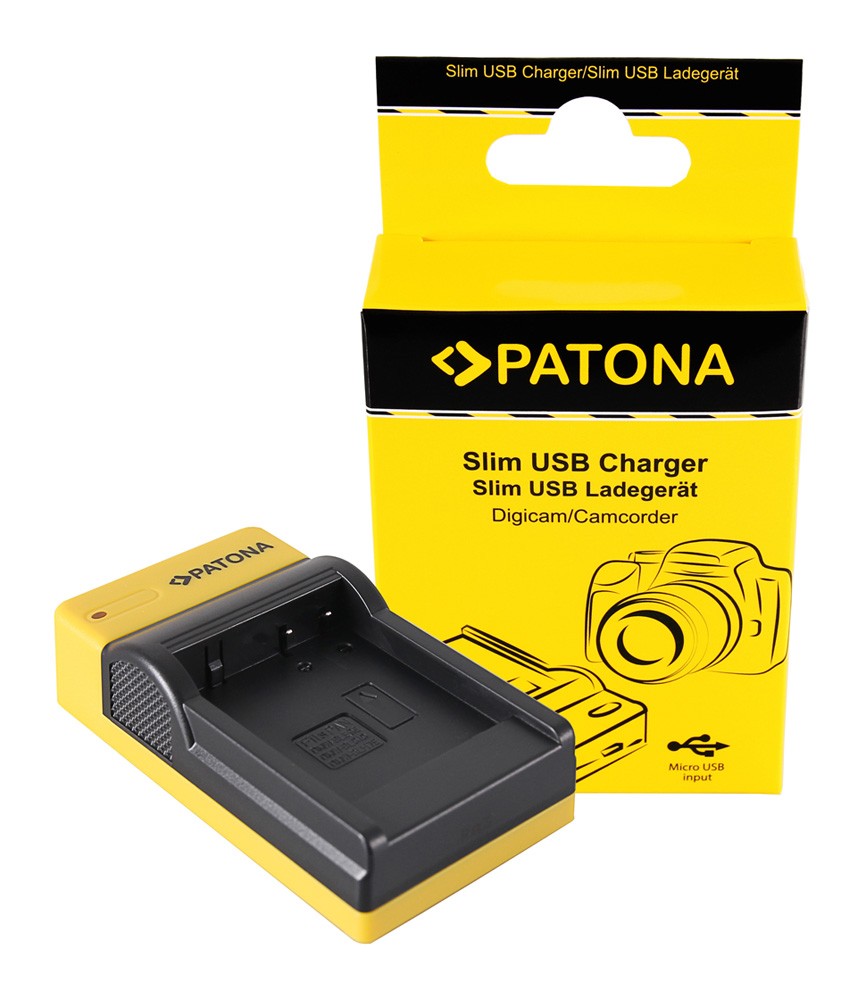 PATONA SLIM MICROUSB CHARGER PANASONIC DMWBLG10 CSBLG10MC CSBLG10MC DMWBLG10 DMWBLG10