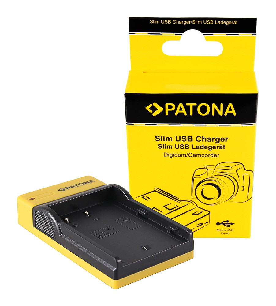 PATONA SLIM MICROUSB CHARGER PANASONIC BLF19E DMWBLF19 DMWBLF19