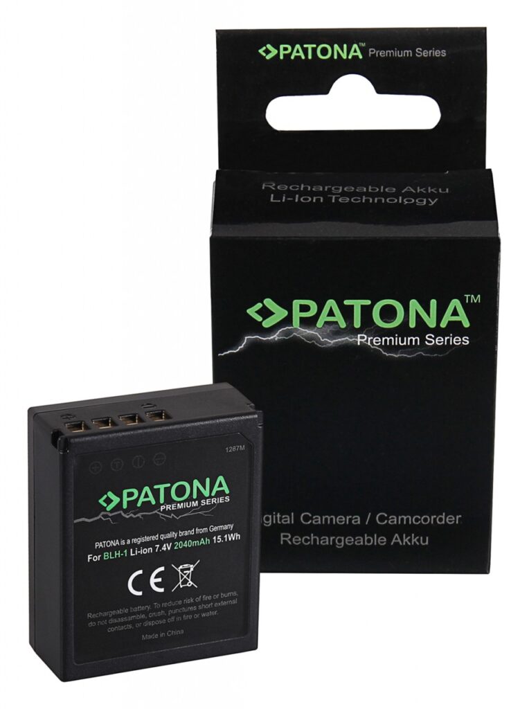 PATONA BATTERY FULLY DECODED OLYMPUS BLH1 OMD EM1 MARK 2 EM1 MARK II BLH1 EM1X