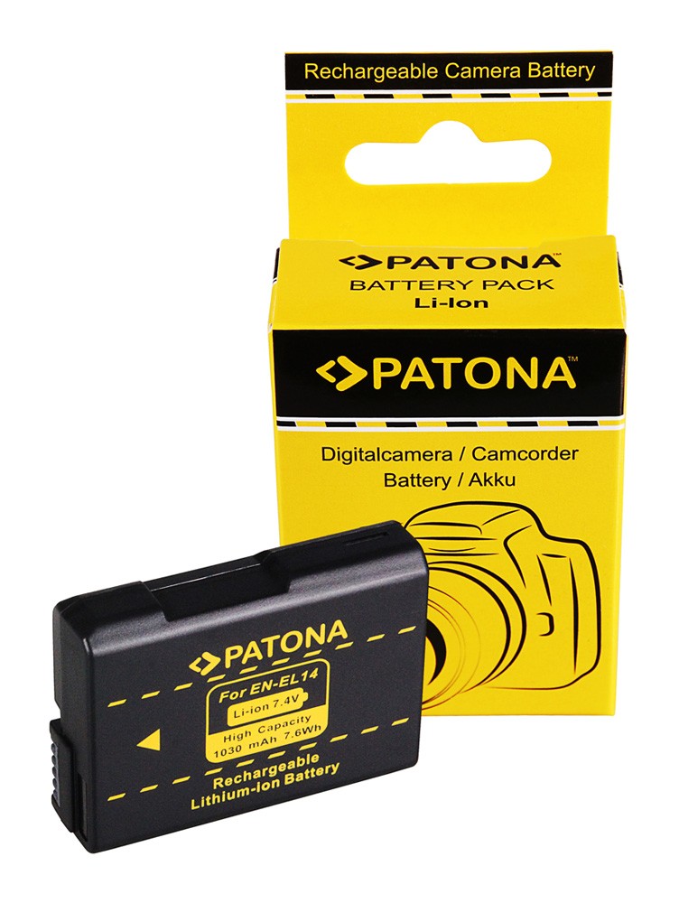 PATONA BATTERY ENEL14 ENEL14 NIKON P7100 P7000 D5100 D3200 D3100