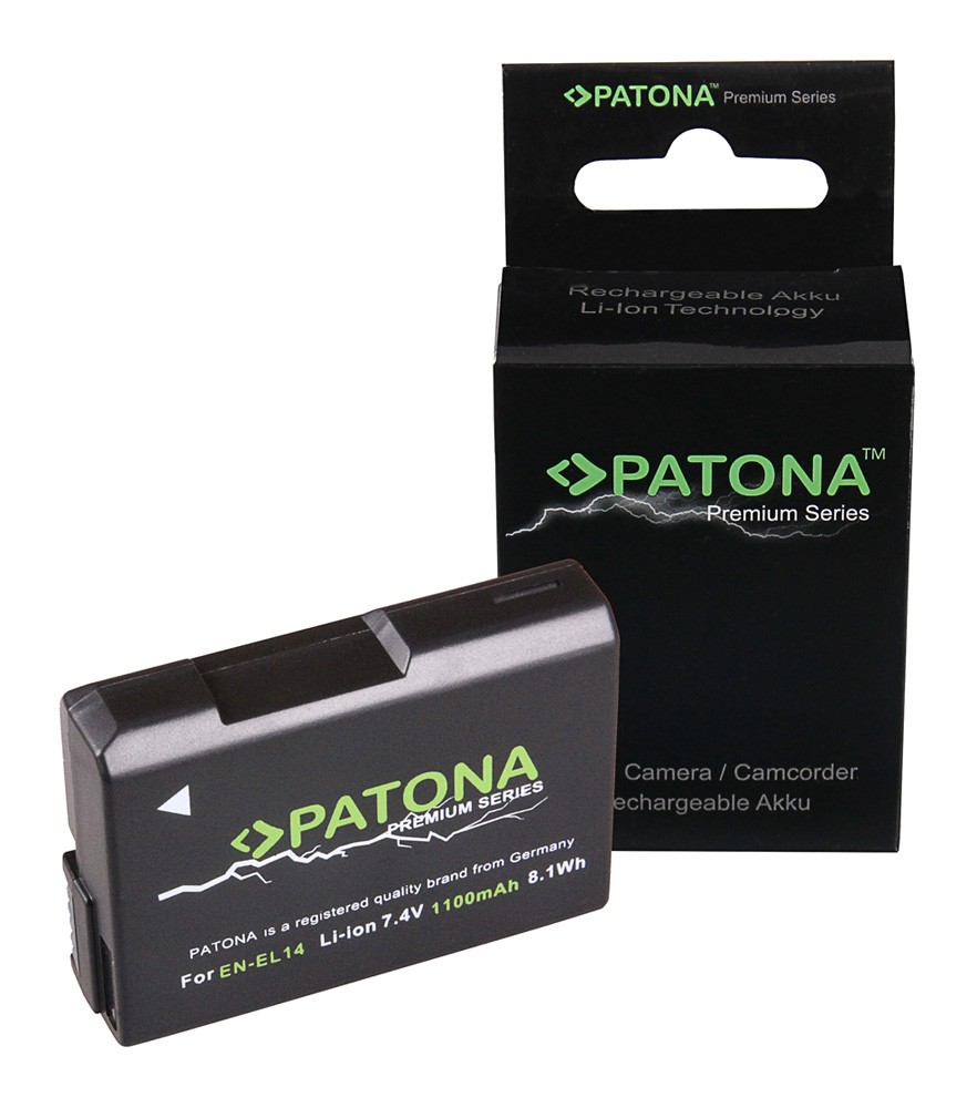PATONA PREMIUM BATTERY NIKON ENEL14 ENEL14 NIKON P7100 P7000 D5100 D3200 D3100