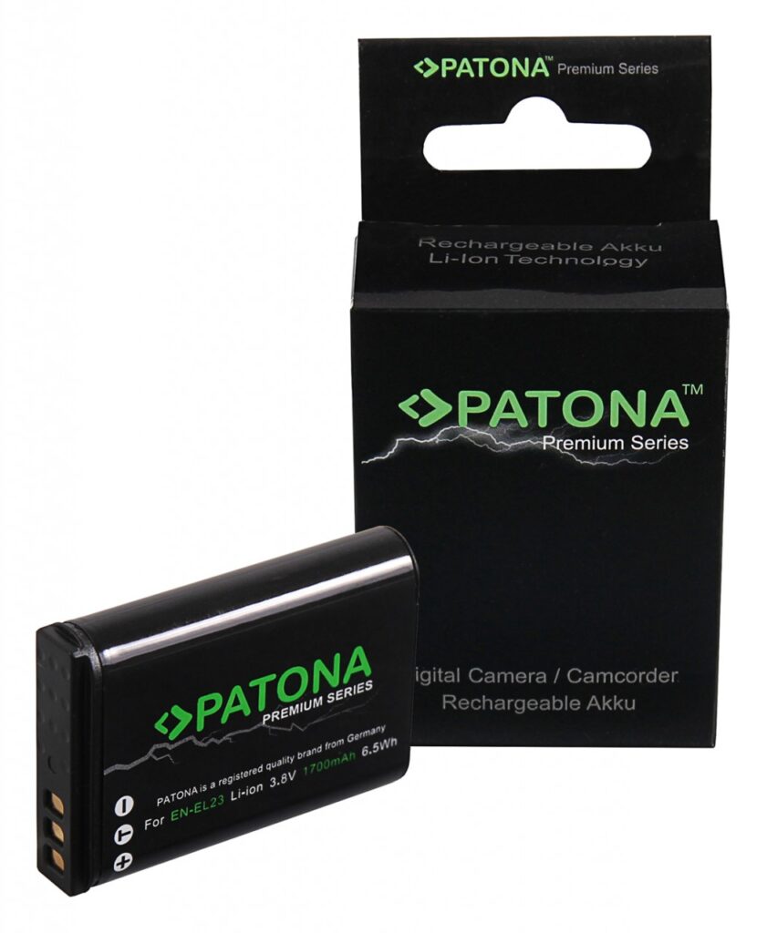 PATONA PREMIUM BATTERY NIKON COOLPIX P600 NIKON ENEL23 ENEL23 P600
