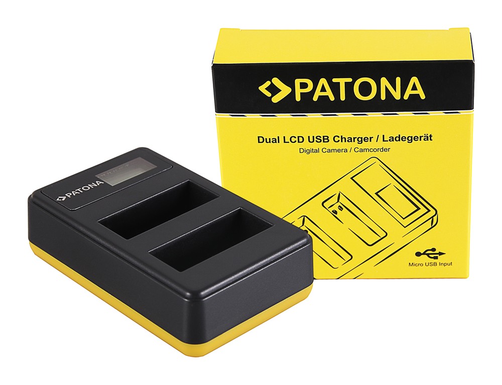 PATONA DUAL LCD USB CHARGER NIKON ENEL14 COOLPIX D3100 D3200 D5100 D5200 P7000 P7100 P7700