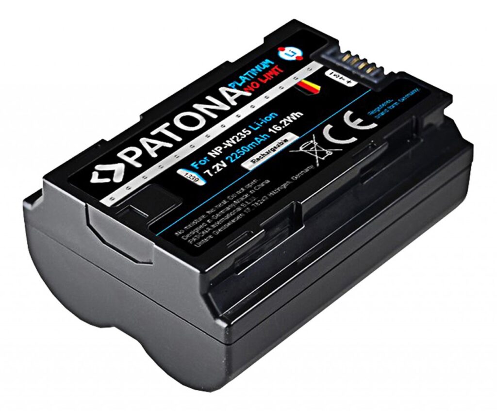 PATONA PLATINUM BATTERY FUJI NPW235 FUJIFILM FUJI FINEPIX XT4 XT4 XT4