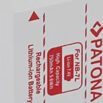 PATONA BATTERY CANON POWERSHOT G10 G 10 G10 CANON NB7L NB7L
