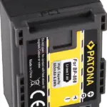 PATONA BATTERY CANON BP819 BP827 BP808 BP809 HF100 HG20 WIRELESS