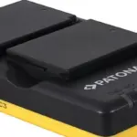 PATONA DUAL QUICKCHARGER CANON LPE10 LPE10 INCL. MICROUSB CABEL