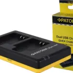 PATONA DUAL QUICKCHARGER CANON NB11L NB11L INCL. MICROUSB CABEL