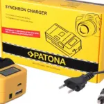 PATONA SYNCHRON USB CHARGER CANON LPE6 LPE6 WITH LCD