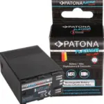 PATONA BATTERY PLATINUM CANON BPA65 A60 A30 EOS C200 C300 MARK II XF705 DTAP USBOUTPUT