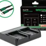 PATONA PREMIUM DUAL PD PERFORMANCE CHARGER FOR CANON LPE6 INCL. USBC INPUT/OUTPUT