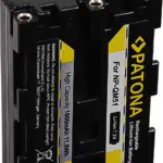 PATONA BATTERY SONY NPFM55 QM51 FM50 DSLRA100