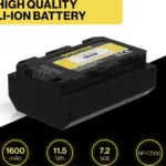 PATONA BATTERY SONY NPFZ100 A7 III A7M3 ALPHA 7 III A7 R III A7RM3 ALPHA 7 R III A9 ALPHA 9 FZ100