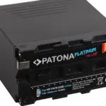 PATONA PLATINUM BATTERY SONY NPF970 POWERBANK 5V/2A USB OUTPUT 10500MAH AND MICRO USB INPUT