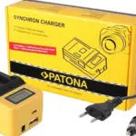 PATONA SYNCHRON USB CHARGER SONY NPFZ100 A7 III A7M3 ALPHA 7 III A7 R III A7RM3 ALPHA 7 R III A9 ALPHA 9 FZ100 WITH LCD