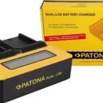 PATONA DUAL LCD USB CHARGER SONY NPFM50/55 E NPF550 NPF970 NPF