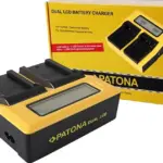 PATONA DUAL LCD USB CHARGER SONY NPFZ100 A7 III A7M3 ALPHA 7 III A7 R III A7RM3 ALPHA 7 R III A9 ALPHA 9 FZ100