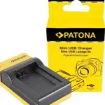 PATONA SLIM MICROUSB CHARGER SONY NPFW50 NEX A33 A55 NEX.3 NEX.3C NEX.5 NEX.5A NEX.5C