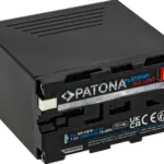 PATONA PLATINUM BATTERY WITH PD20W USBC IN/OUT FOR SONY NPF970 F960 F950 PD20W USBA 5V/2A