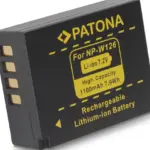 PATONA BATTERY FUJI NPW126 HS33 EXR FUJIFILM FUJI FINEPIX PRO 1 HS30 EXR