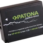 PATONA PREMIUM BATTERY FUJI NPW126 HS33 EXR FUJIFILM FUJI FINEPIX PRO 1 HS30 EXR