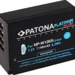 PATONA PLATINUM BATTERY FUJI NPW126S HS33 EXR FUJIFILM FUJI FINEPIX PRO 1 HS30 EXR FUJI XT3 VPBXT3