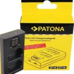 PATONA DUAL LCD USB CHARGER NPW235 FUJIFILM XT4 XT4 XT4