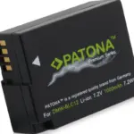 PATONA PREMIUM BATTERY PANASONIC DMWBLC12 LUMIX DMC FZ200 LUMIX DMC G6 G5 GH2