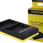 PATONA DUAL QUICKCHARGER F.PANASONIC DMWBLC12 E INCL. MICROUSB CABLE