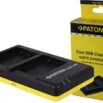 PATONA DUAL QUICKCHARGER F.PANASONIC DMCGF6 INCL. MICROUSB CABLE