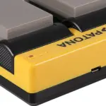 PATONA DUAL CHARGER OLYMPUS BLN1 OMD EM1 EM1 EM5 EM5 EM5 MARK II EM5 MARK II INCL. MICROUSB CABLE