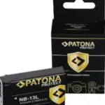 PATONA PROTECT BATTERY CANON NB13L CANON POWERSHOT G7X G5X G9X G7X MARK II