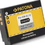 PATONA BATTERY NIKON COOLPIX P300 S70 S710 S610 S610C S620 ENEL12