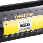 PATONA BATTERY NIKON ENEL4 ENEL4A D2H D2HS D2X D2XS D3 D3X F6