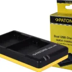 PATONA DUAL QUICKCHARGER F.NIKON ENEL15 ENEL15 INCL. MICROUSB CABLE
