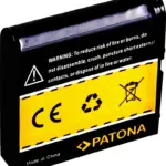 PATONA BATTERY CASIO NP40 EXILIM ZOOM EXZ100 EXZ1000 EXZ200