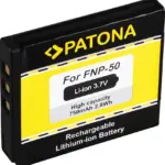 PATONA BATTERY FUJI FINEPIX F50FD FINEPIX 100FD FUJI NP50 NP50