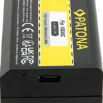 PATONA BATTERIA RICARICABILE PER GODOX V1 PRO VB30 CON USBC INPUT