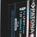 PATONA PLATINUM BATTERY WITH USBC INPUT F. CANON LPE17 EOS RP 77D 200D 750D 760D 8000D KISS X8I M3 REBEL REBEL T6I